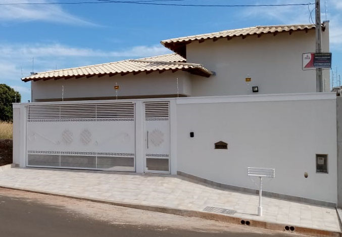 Casa de 173m² realizada pelo Profeta Construtor